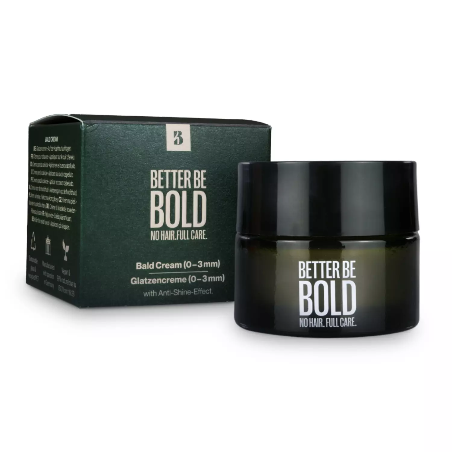 Krem matujący do łysej głowy - Better Be Bold - 50ml